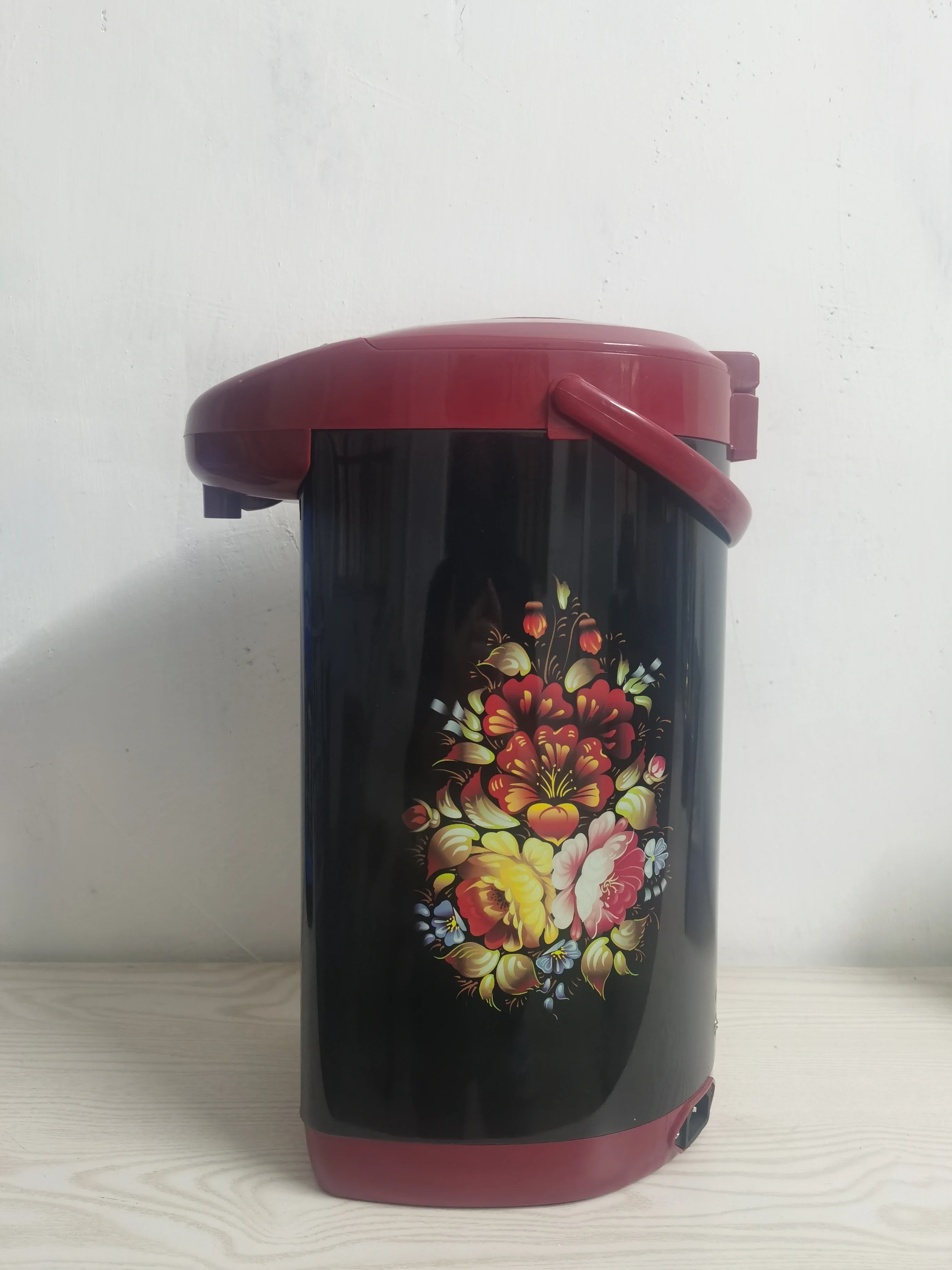 Disinfection water boiler 360 rotatable electric hot pot 3 ways of dispensing with reboil function electric thermo pot