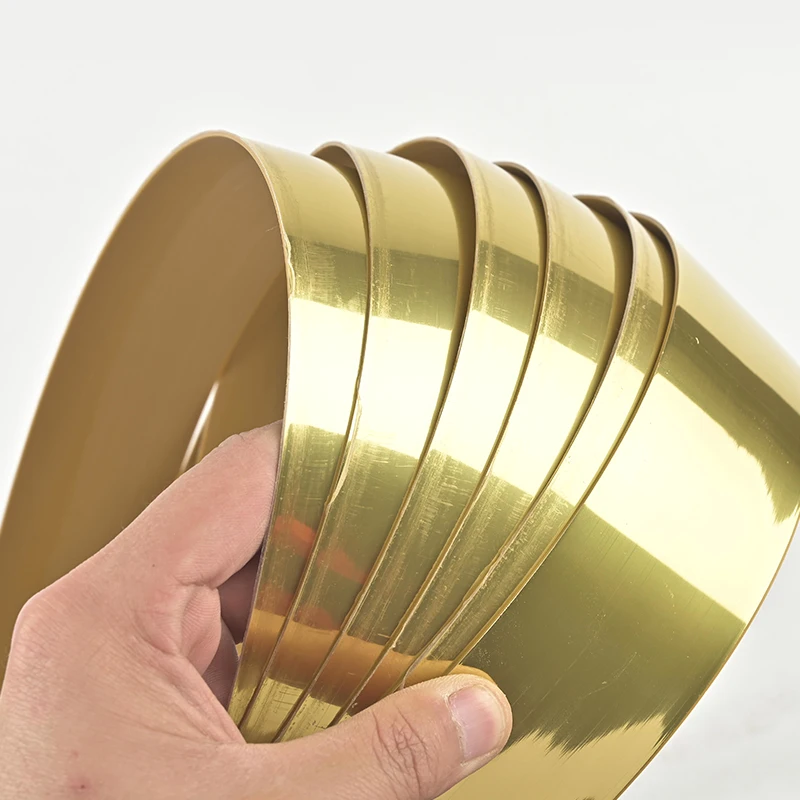 Wholesale Decoration Edge Band PVC Sofa Trim Strips Bedside Self Adhesive Decorative Strip Tape Metallic Furniture Accessories