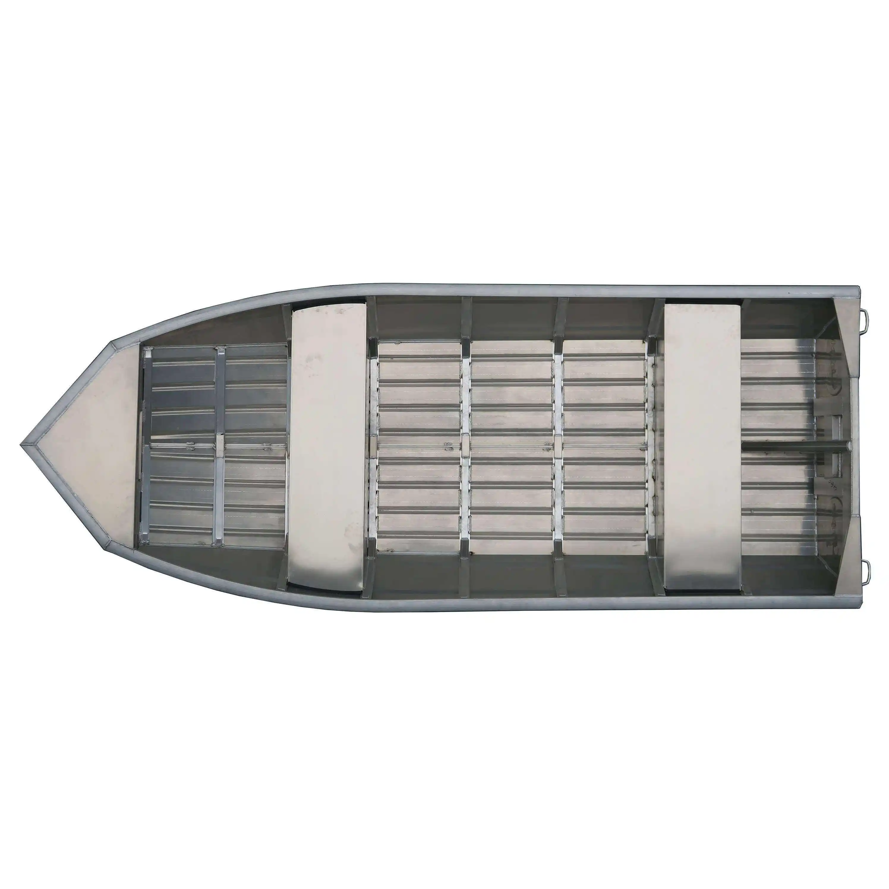 Customized Large 16 Foot Fully Welded Aluminum Rowboat 4-Person Rowboat For Ships