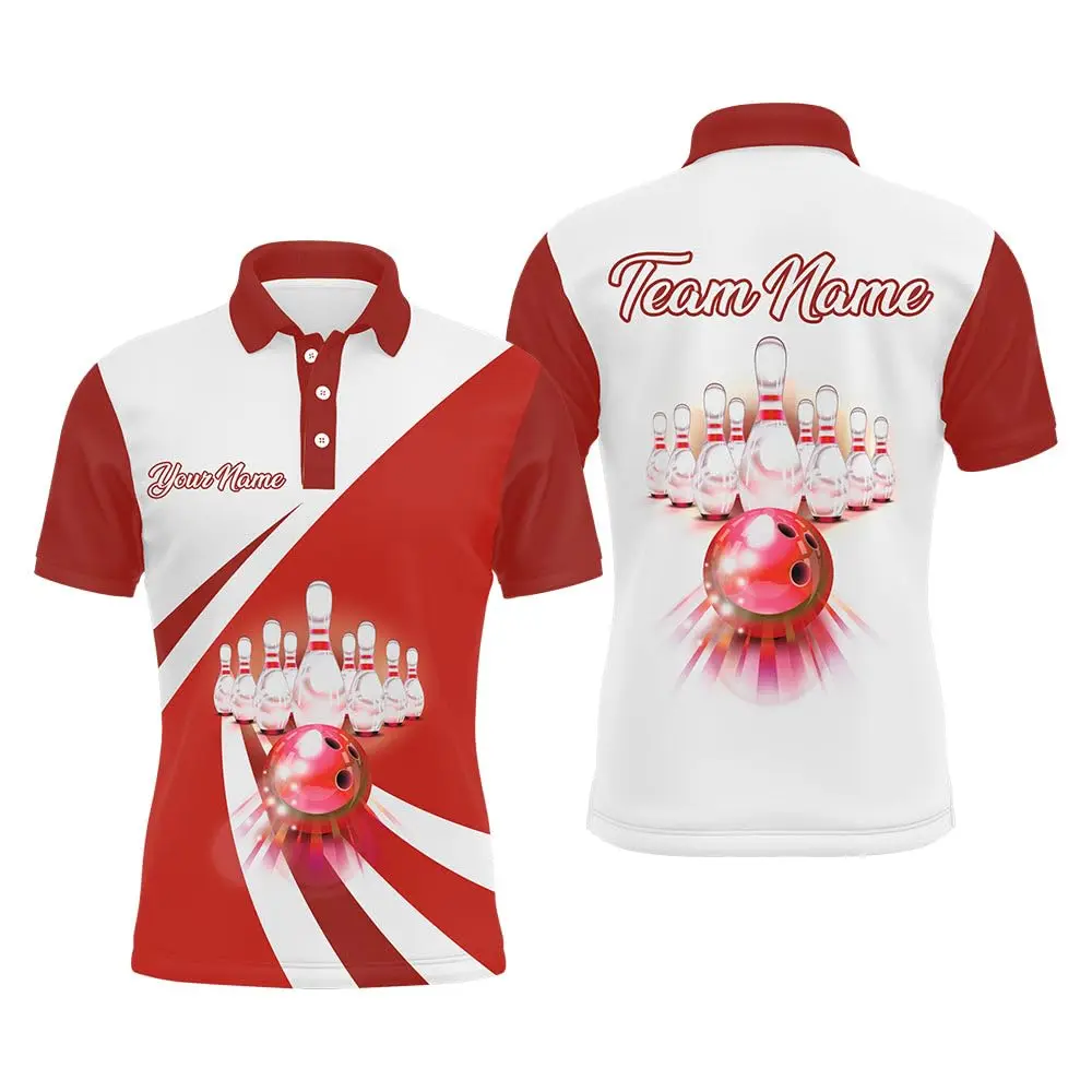 Custom Sublimated Personalized Team Logo Bowling Shirts Jersey