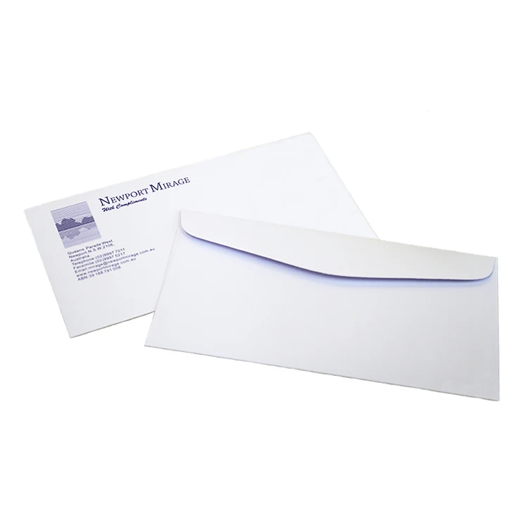 Office & School Supplies Wholesale Customized Printed Kraft Paper Gift Envelope Paper Envelopes
