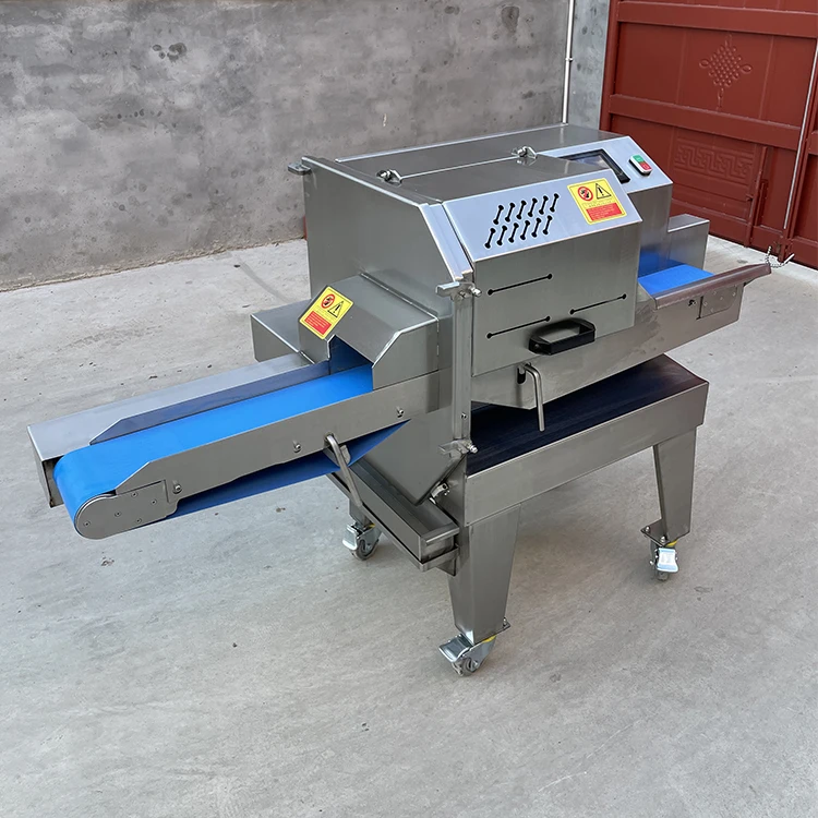 Easy operating cooked meat slicing machine electric cooked beef slicer equipment