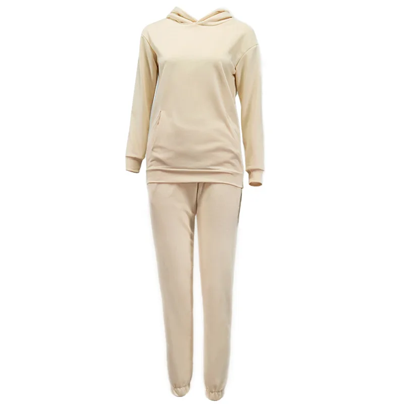 Costom logo mens sweatpants and hoodie oversized set two 2 piece jogger sweat suits track suit plain hoodies unisex tracksuits