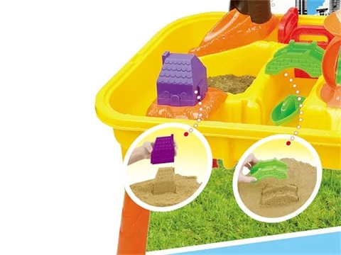 Summer Outdoor Beach Set Toys 25pcs  Play Table Beach Sand Toy Set for Summer Vacation