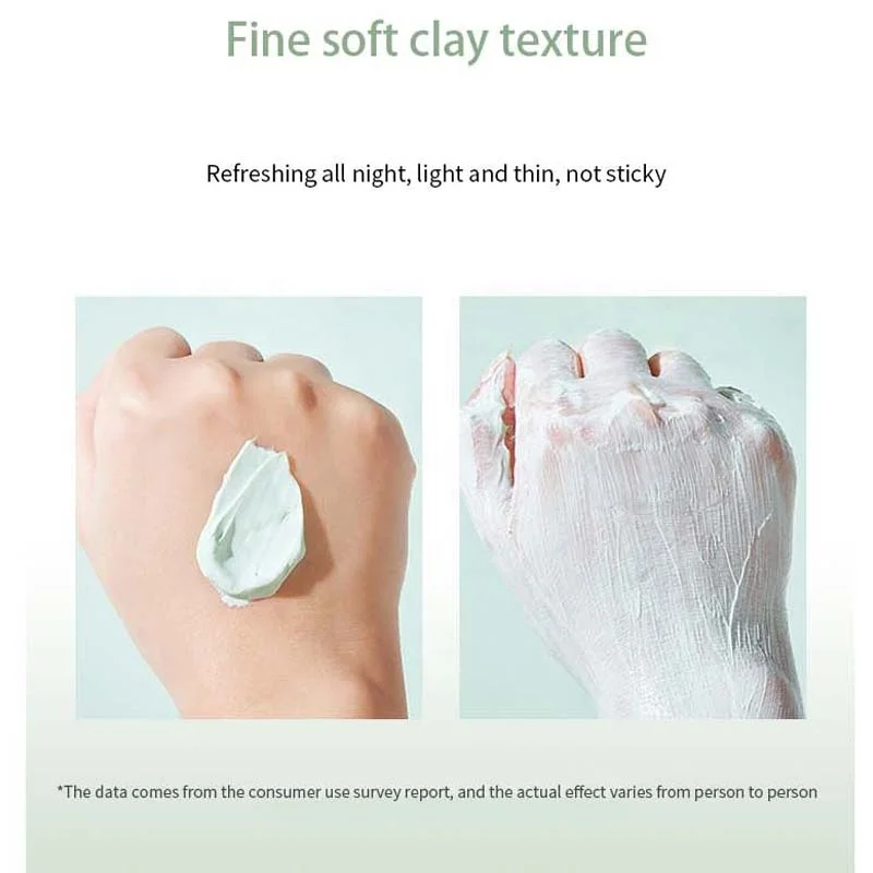 Wholesale OEM ODM 100g Cream Moisturizing Cleansing Mud Mask Facial Mask Skincare