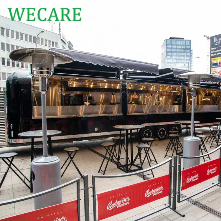 Wecare уличный прицеп для фаст-фуда киоск мобильная кухня еды б/у грузовики