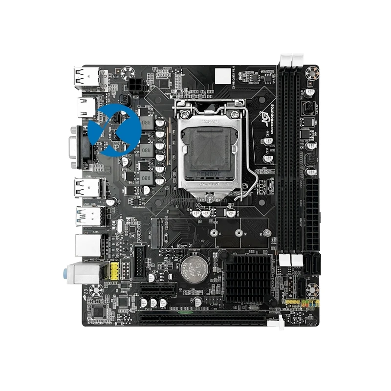 Brand New H61 Motherboard Desktop Mainboard Supports M.2 DDR3 Memory SATA 3.0 VGA Interface LGA1155 OEM Customize motherboards