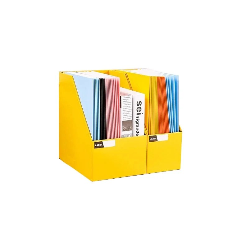 
Two Custom Stand Desktop Documents Magazine Organizer Paper Office File Holder 