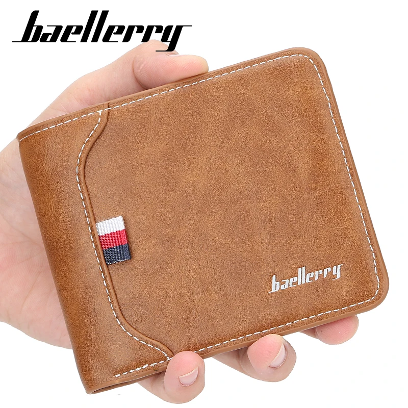 Короткий кошелек Baellerry из искусственной кожи для мужчин baellerry