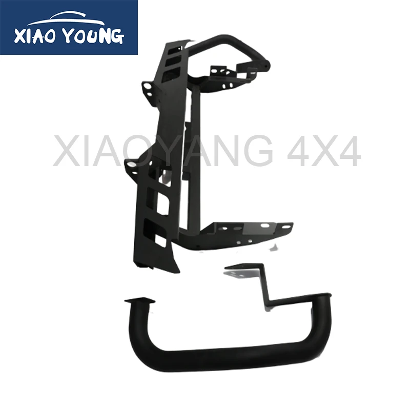 Заводская распродажа стальной черный передний бампер для Hilux Revo Vigo NP300 BT50 Ranger Bull Bar