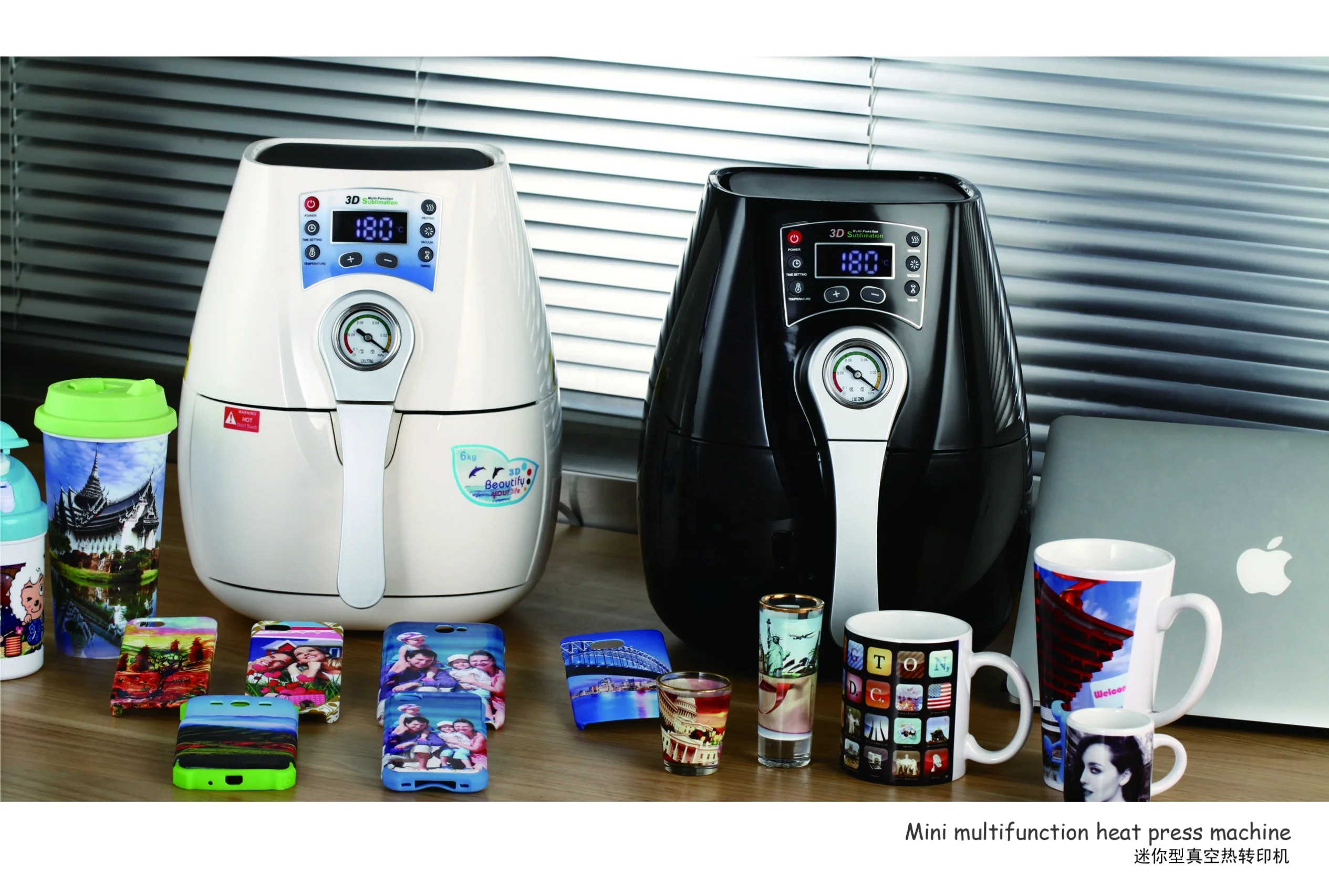 3D sublimation vacuum heat transfer press machine mobile phone case covers printing machine