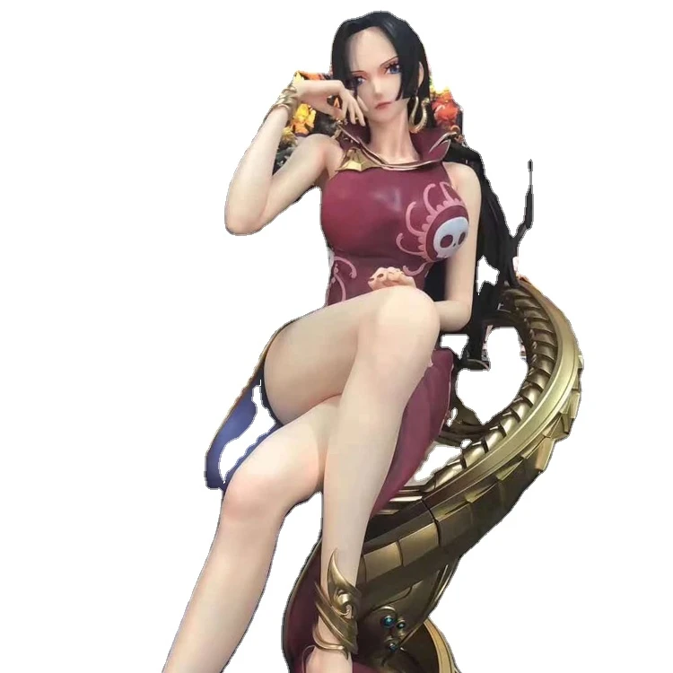 Life Size One Piece Figure Resin Hancock Statue for Decoration