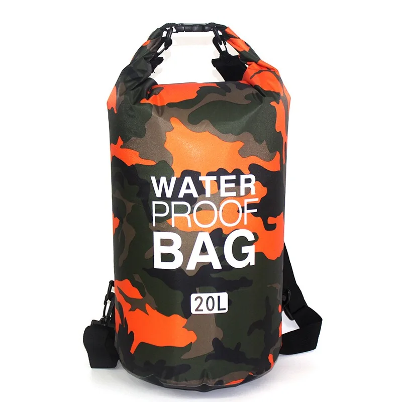 Amazon Hot Sale Unisex 2L 5L 10L 15L 20L 30L Camouflage Outdoor Travel Backpacks Waterproof Bags (1600112927162)
