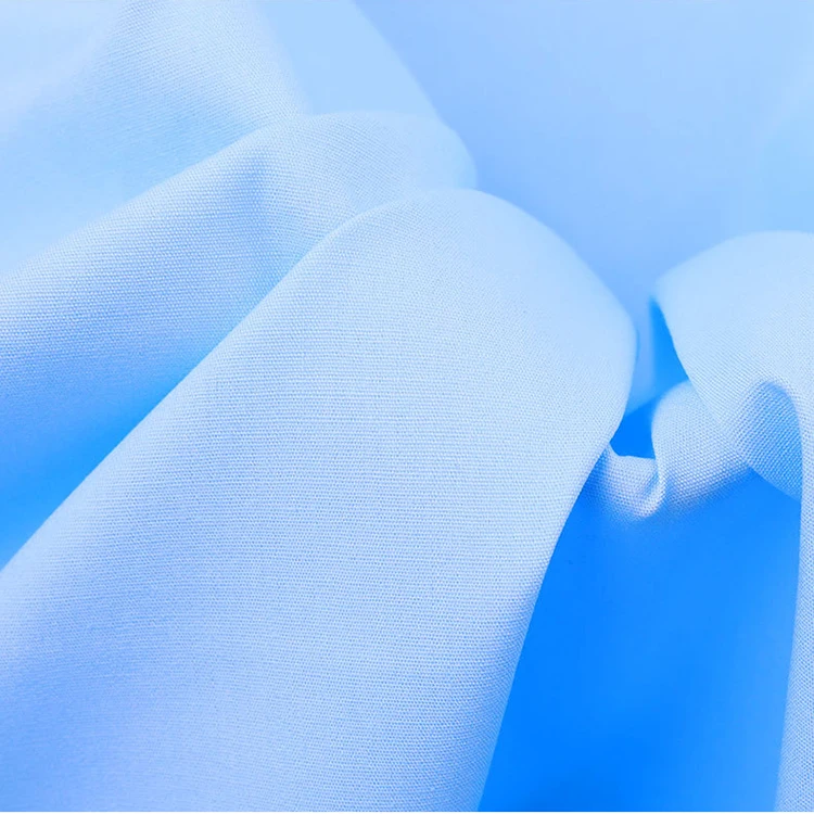 Индивидуальный Гладкий тканый текстиль поплин материалы полиэстер хлопчатобумажная