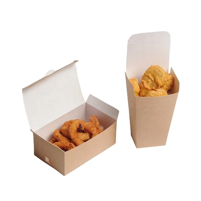 Fish And Chips Sandwiches Fried Chicken French Fries Onion Rings Nuggets Hamburgers Food Packaging Boxes