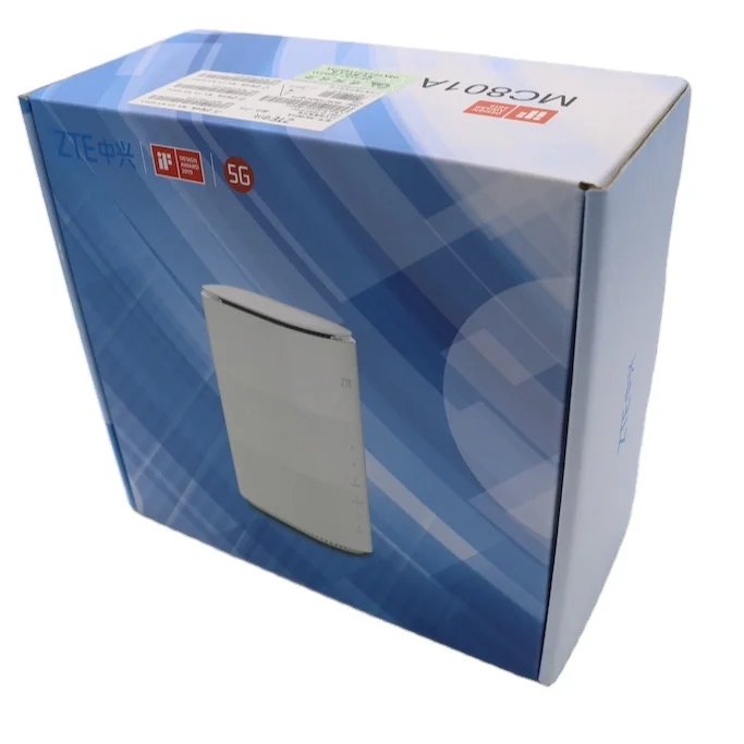 Беспроводной маршрутизатор ZTE MC801A 5G CPE WIFI6 Gigabit Ethernet 5G, бельгийский Telenet Base, оранжевый проксиus NA/NSA 5G