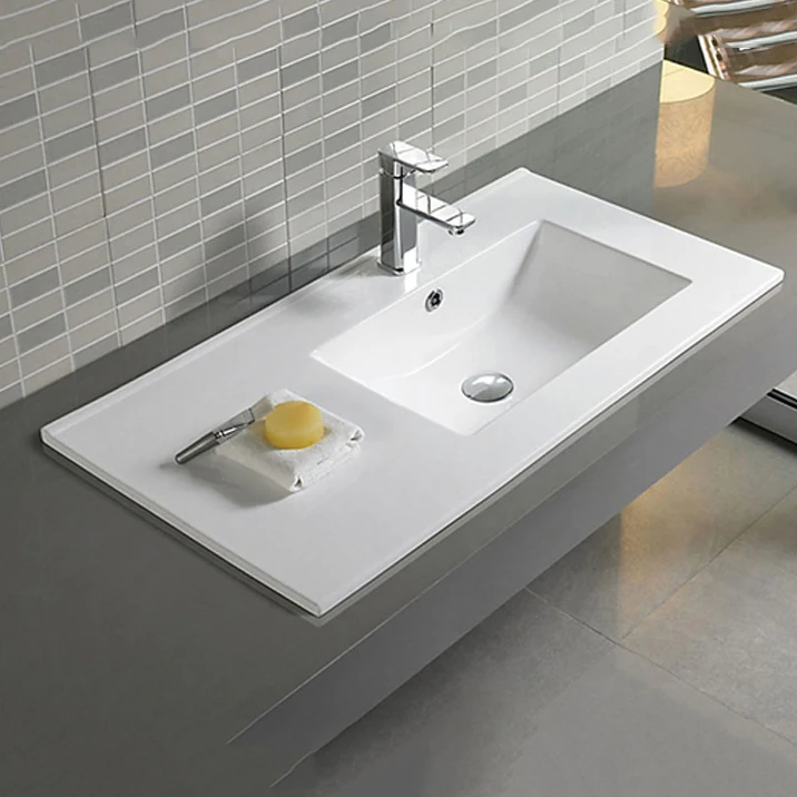Porcelain Bathroom Vanities Wash Basin Factory Above Counter Basin Vanity Tops