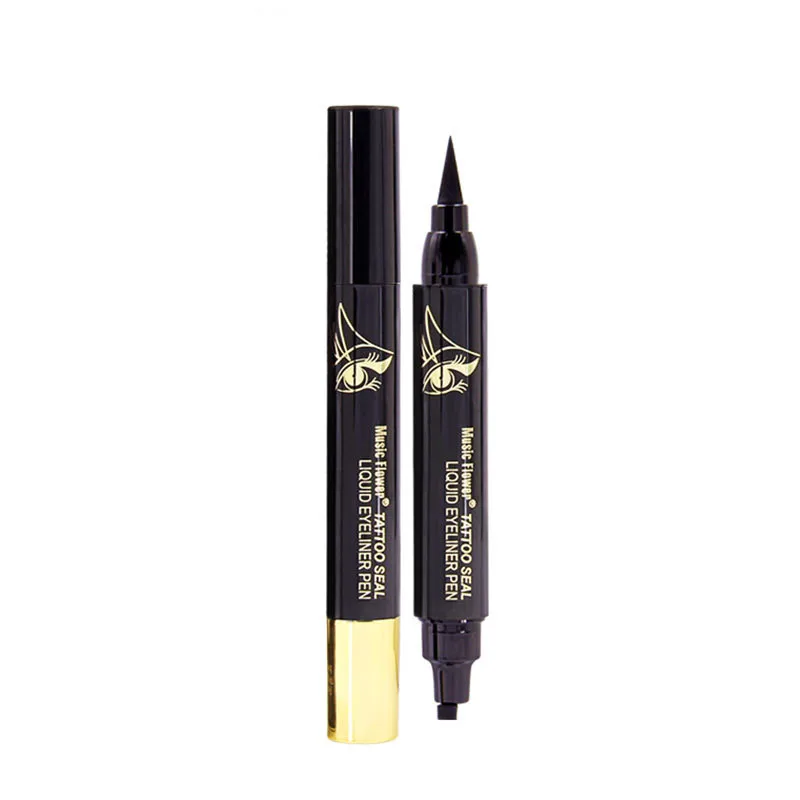 
Original Eyeliner Stamp 2 double-sided pens winged liquid eyeliner stamp & pencil long lasting fast dry private label Amazon Eba 