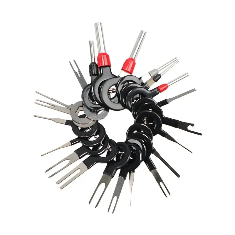 3/11/18/21/26/36pcs Car Terminal Removal Tool Pins Terminals Puller Repair Removal Tools Pin Extractor