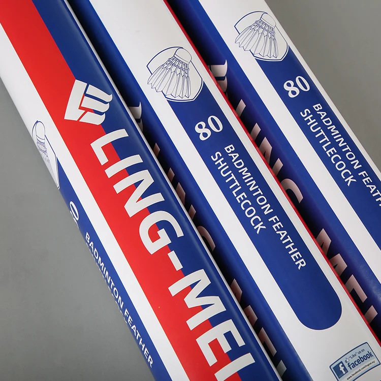 2023 брендовые Шаттлы высокого уровня для бадминтона Ling-mei Воланы Lingmei перо воланчик гусиное мяч бутерброд