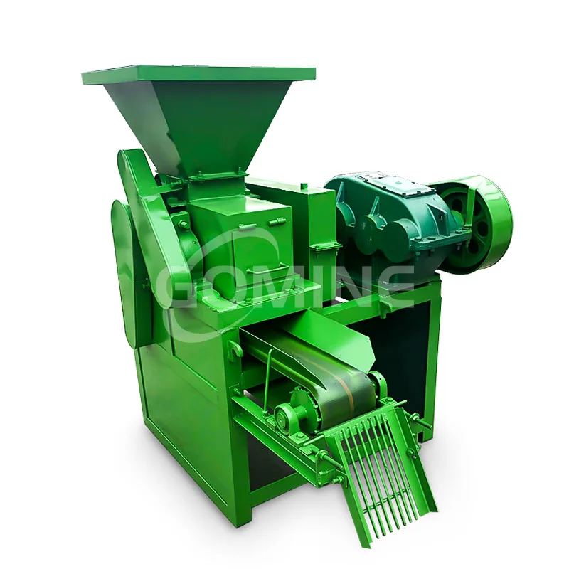 Professional pressing pressure ball machine rice husk coal briquette roller press charcoal briquetting machine