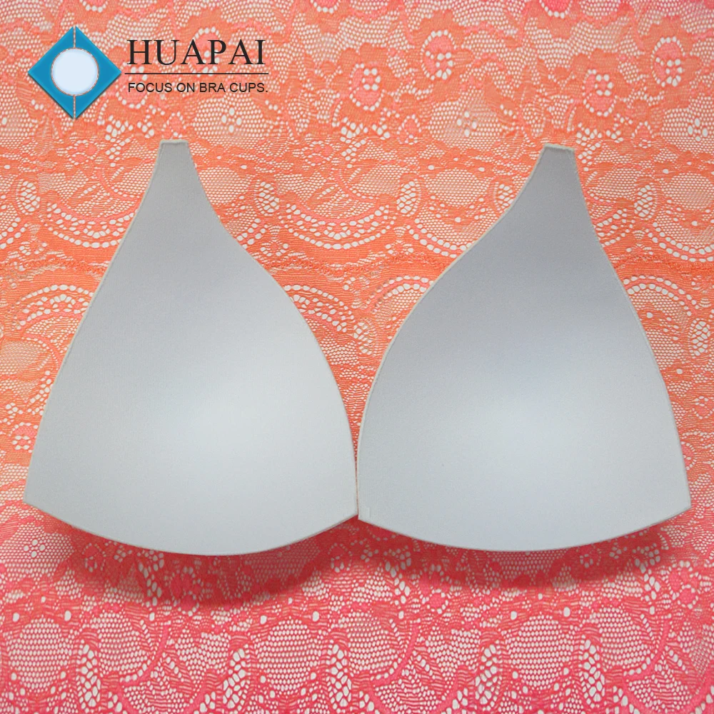Factory price 51602 triangle molded bra cup large size cheap bra cup for bikini