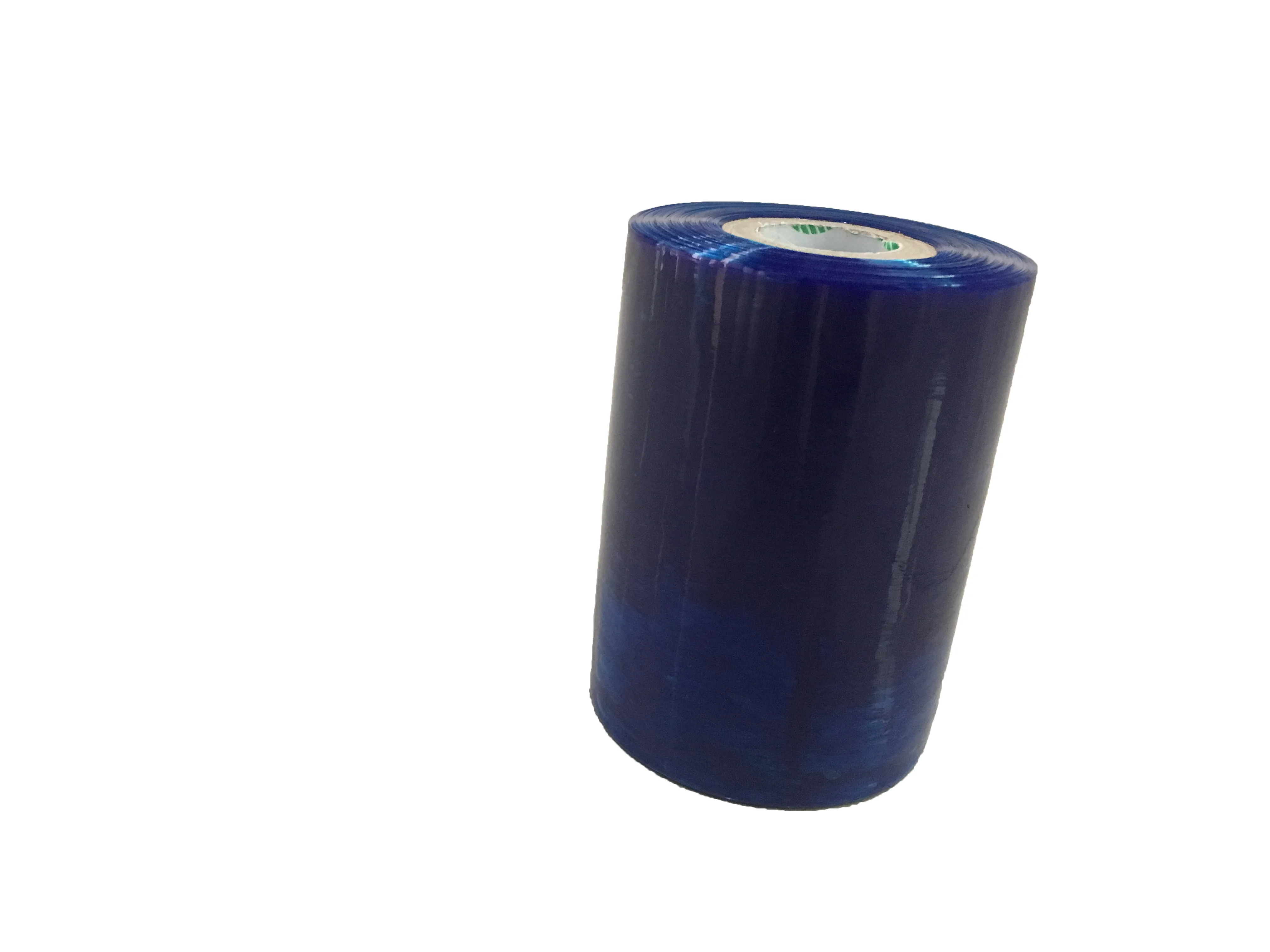 Customized PVC Extrusion Casting Film Roll Glossy Surface Pipe Wrap Tape for Air Conditioner Packaging Shrink Wrap Roll Shape
