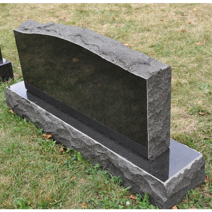 Latest cheapest Black granite Russian tombstones