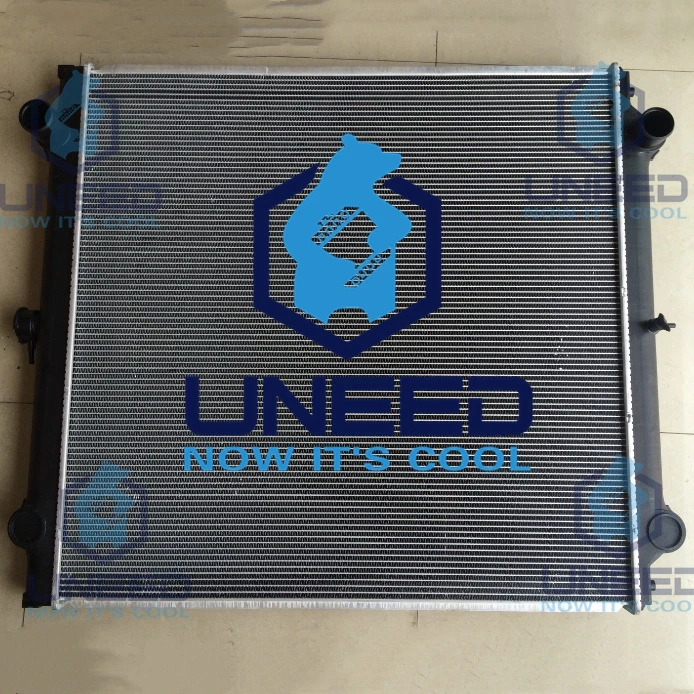 Plastic Tank Aluminum Core 4448338 Radiator For Hitachi ZX200 ZAXIS200 ZAX200 Crawler Excavator