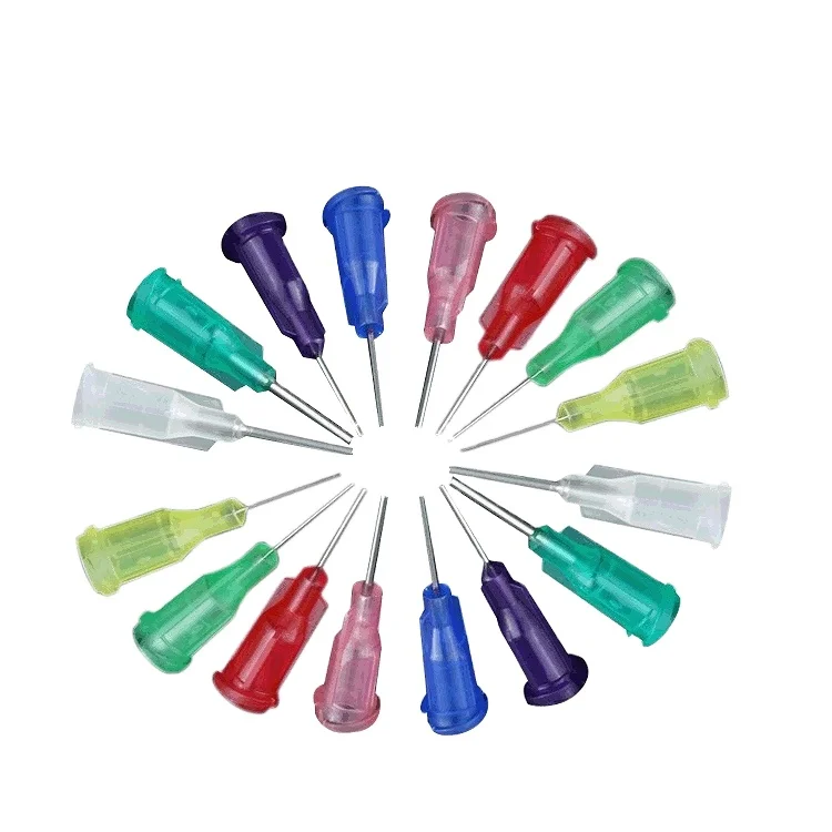 Wholesale 16g 18g 19g 30g 29 Gauge Needle Safety Syringe Disposable Sterile Hypodermic Needle