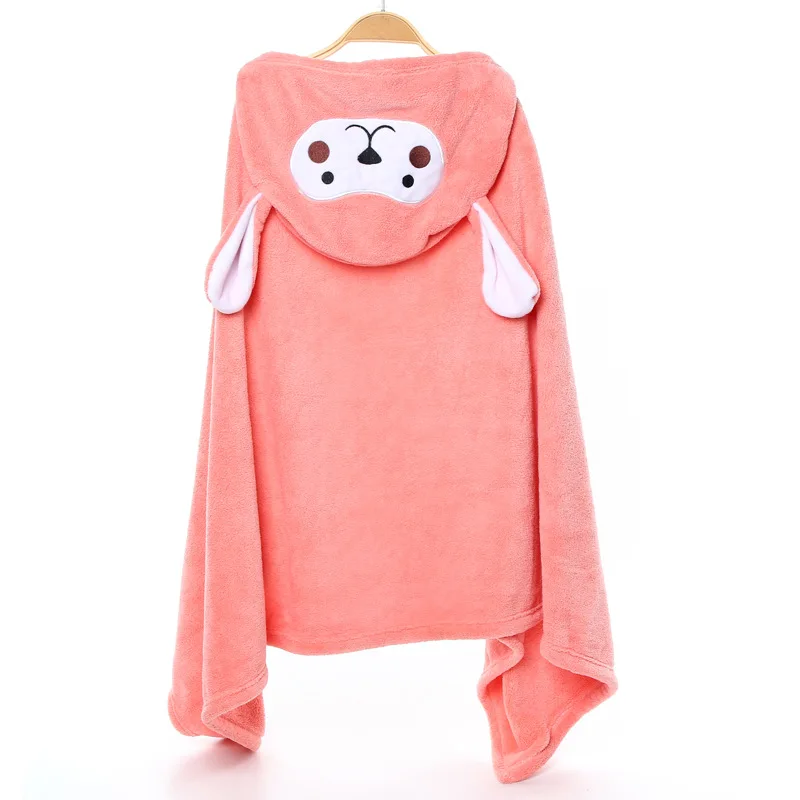 High quality wholesale microfiber baby bath hooded organic body towels with