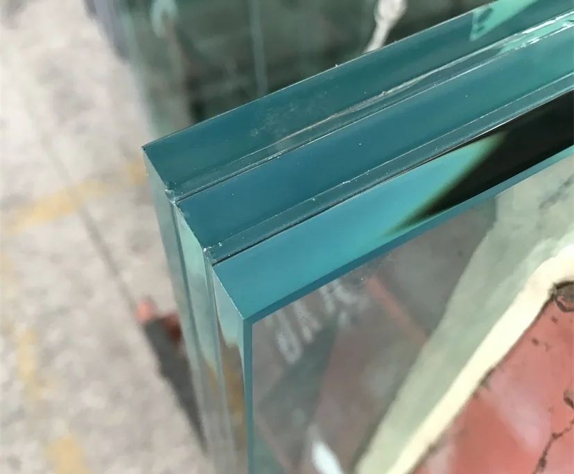tampered glasses 12mm Clear float laminated tempered glass