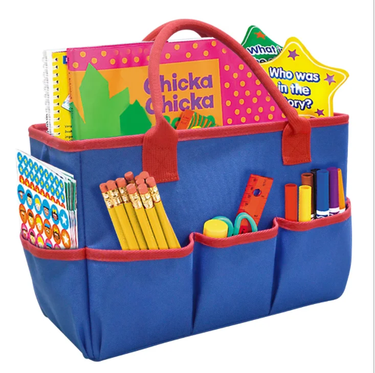Portable Mommy bag gardening trimmer bag teacher stationery storage bag storage basket for baby