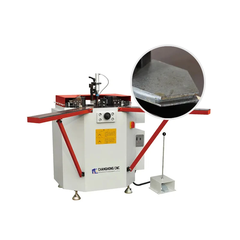 Алюминиевая Композитная Панель cnc машина для резки оконных дверей профиль делая машину угловая ОБЖИМНАЯ