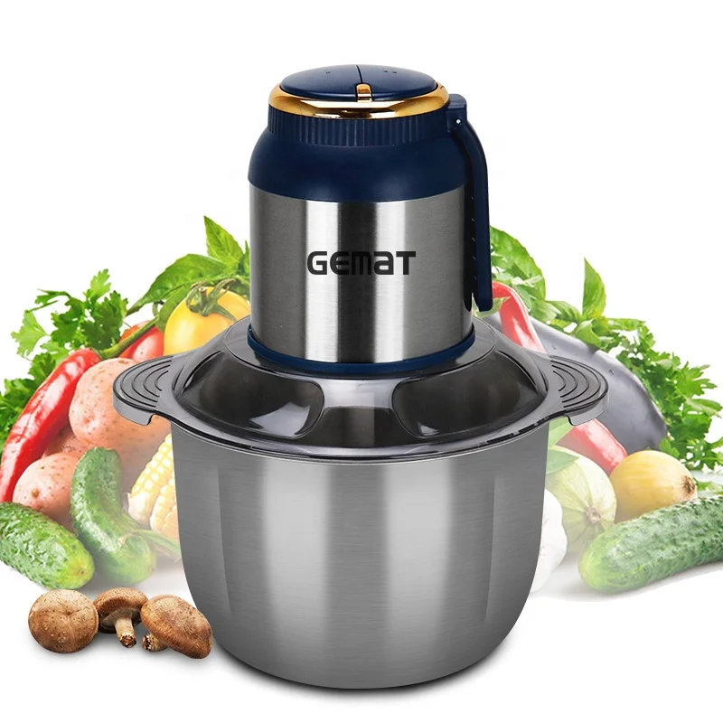 2L 3L 5L multifunctional meat chopper 800w pounded yam machine fufu pounder high power quality meat grinder