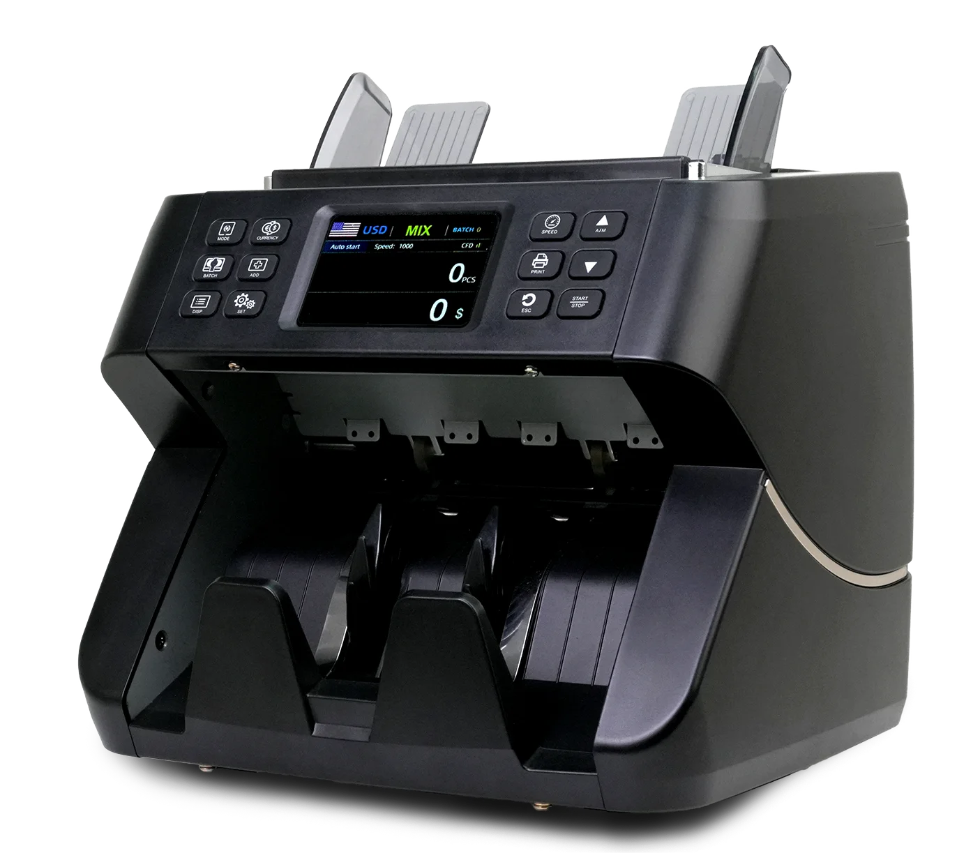 UNION 60C 2024 ECB Approved Top Dual CIS Multi-Currency Value Counter Mixed Denomination Bill Counter Money Counting Machine