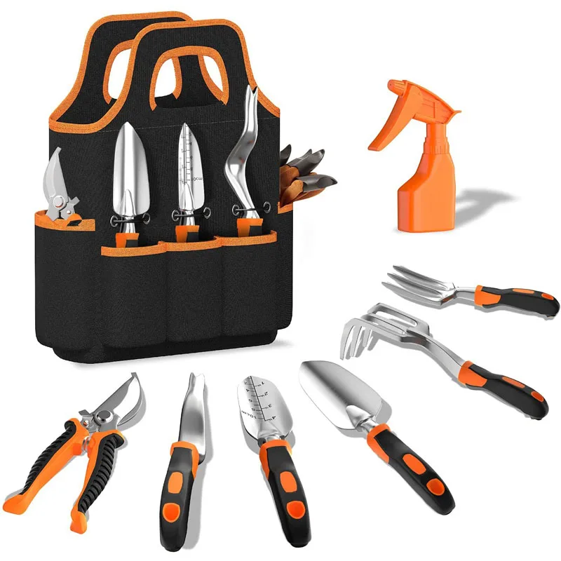 garden tool set big tool pouch garden hand tools set for gardening