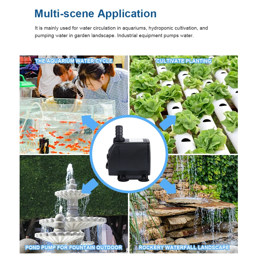 5000L/H Pond waterfall pump