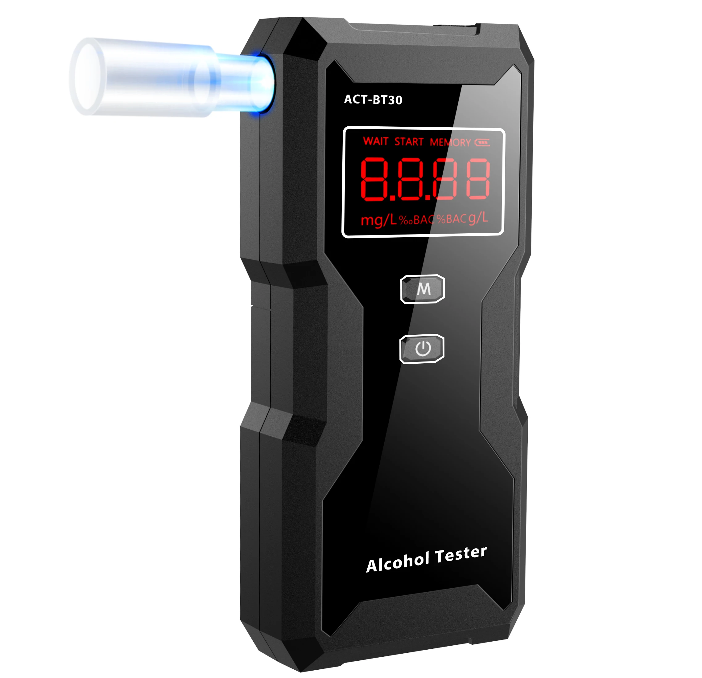 Good Sale Factory Price  Breath Fuel Cell Alcohol Tester Breathalyzer Alkomate