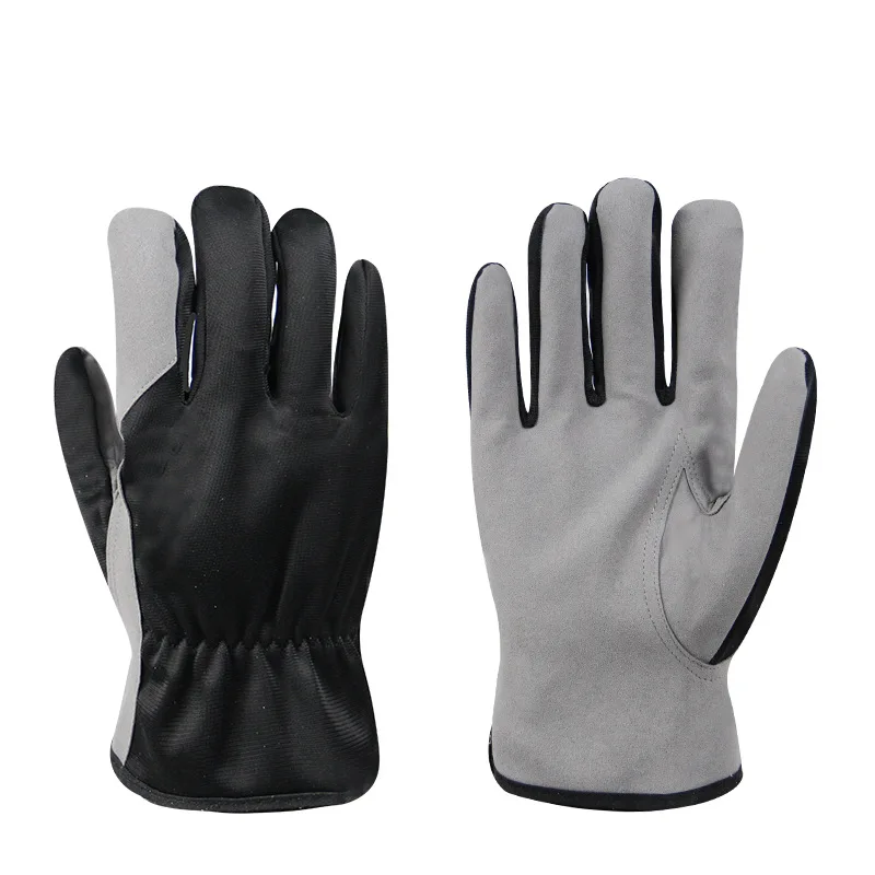Factory Esd Spec Microfiber Gloves ESD Anti Static Finger Men Construction Gloves