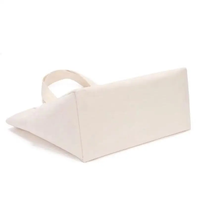 High-Quality Women Men Handbags Canvas Tote bags Reusable Cotton grocery High capacity Shopping Bag