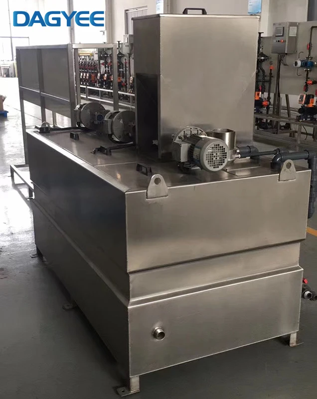 Automatic Powder Dosing Machine Mixing Polymer Liquid Flocculant PVC Polymer Make Down System
