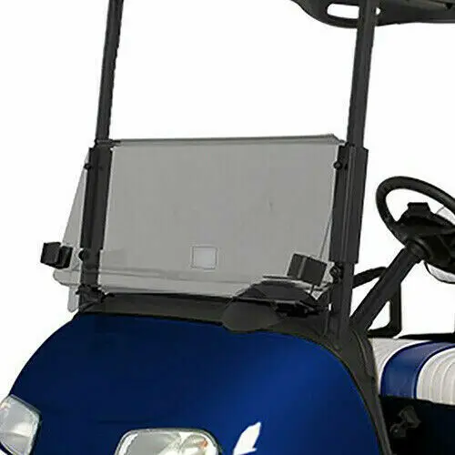 For EZGO RXV 2008-UP Foldable Polycarbonate Tinted Golf Cart Windshield