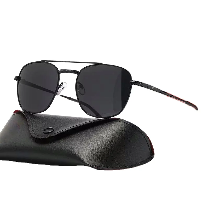 High Top Quality Aviation Glass Lens Brand Designer luxury Men Women Glasses Fashion Vintage Sunglasses with Box logo luxury