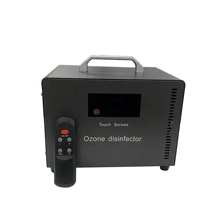 Digital Touch Screen Led Display Portable Hotel Commercial Air Sterilizer Quartz Tube Ozone Generator Machines