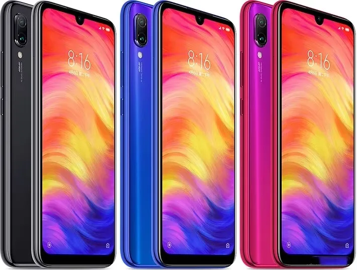 Разблокированный для Xiaomi Redmi Note 7 Pro глобальная версия совместим с GSM CDMA 5G 6G 128GB хранилище Android умное используемое состояние