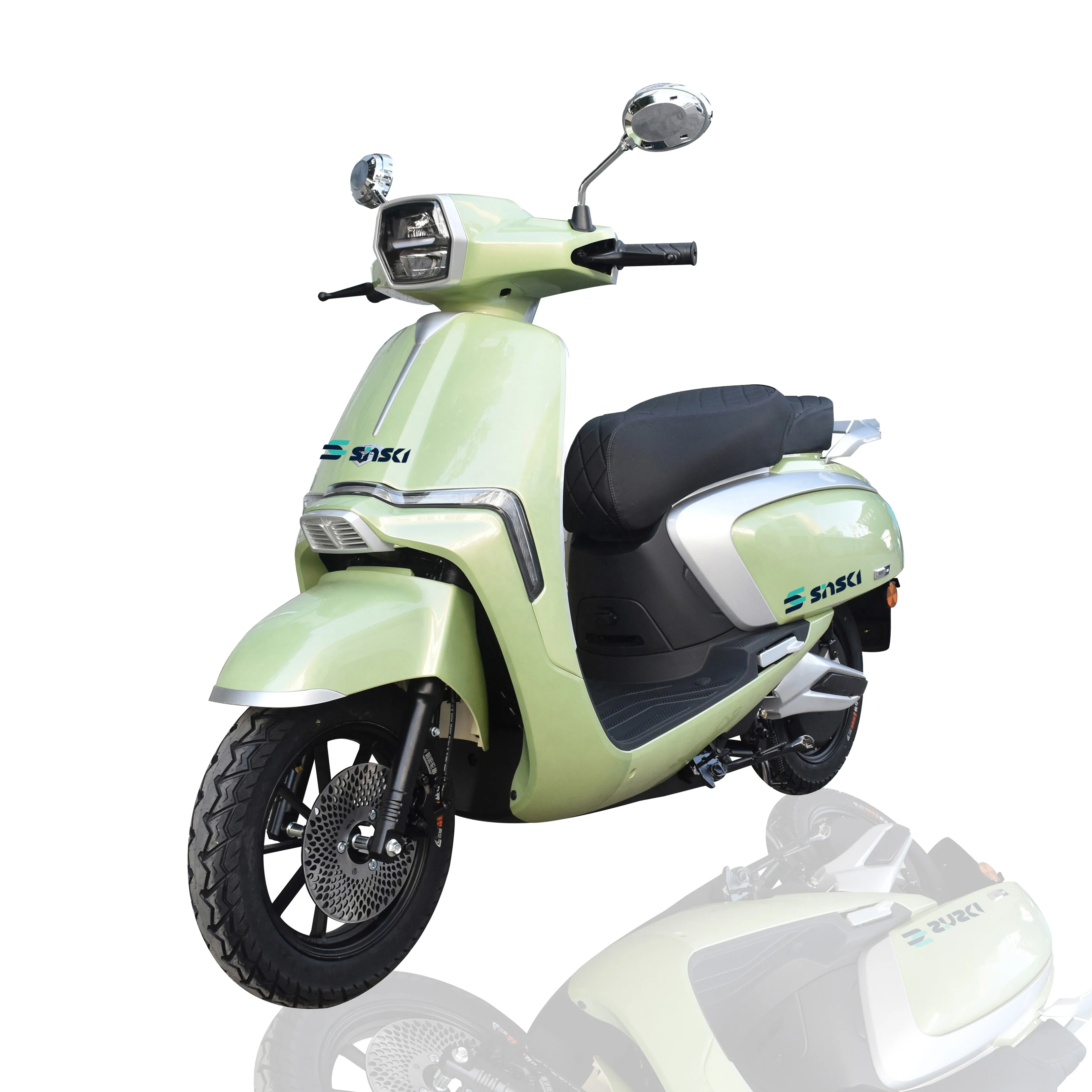 2023 NEW Arrival Disc Brake Electric Scooters Steel Frame EEC Scooter 2 Seat Mobility 2000W Off Road Electric Bike