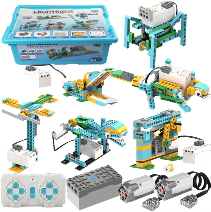 52  in 1 Building Block toys educational Kits Remote  APP RC Control Robot  Engineering Kits STEM programmable toys