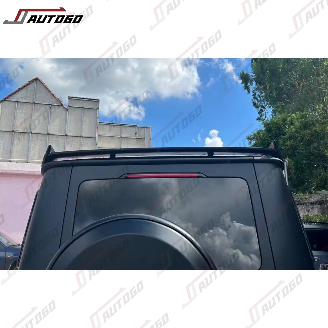 Refit Carbon Fiber Rear Spoiler For Benz G class G63 AMG 2018 2019 2020 2021 2022 2023 2024 W463A W464 upgrade to Topcar style