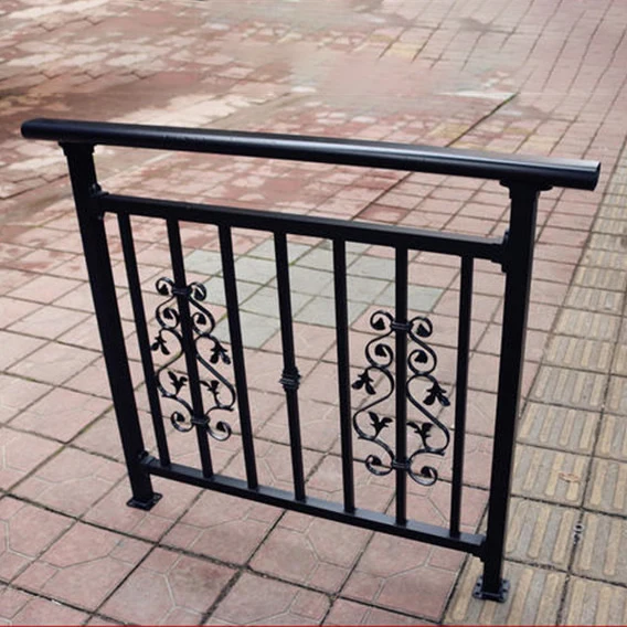 Home Garden Cheap Custom Hot Dipped Galvanized Metal Steel Panel Wrought Iron Picket Fence Panels